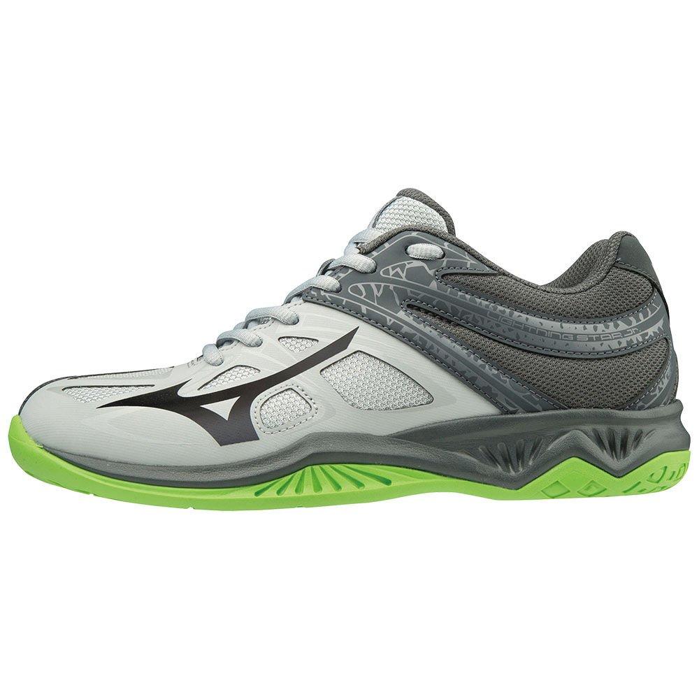 Mizuno Men's Volleyball Shoes LIGHTNING STAR Z5 JR Black/Green - OCBHWXY-73